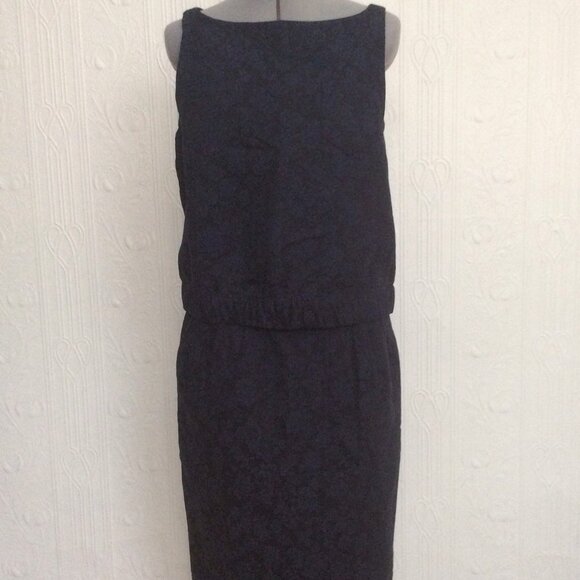 Two piece black and blue flowers Marc Jacobs vintage ensemble - runway - size 12 - Picture 2 of 6